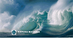 Desktop Screenshot of kahunamassage.be